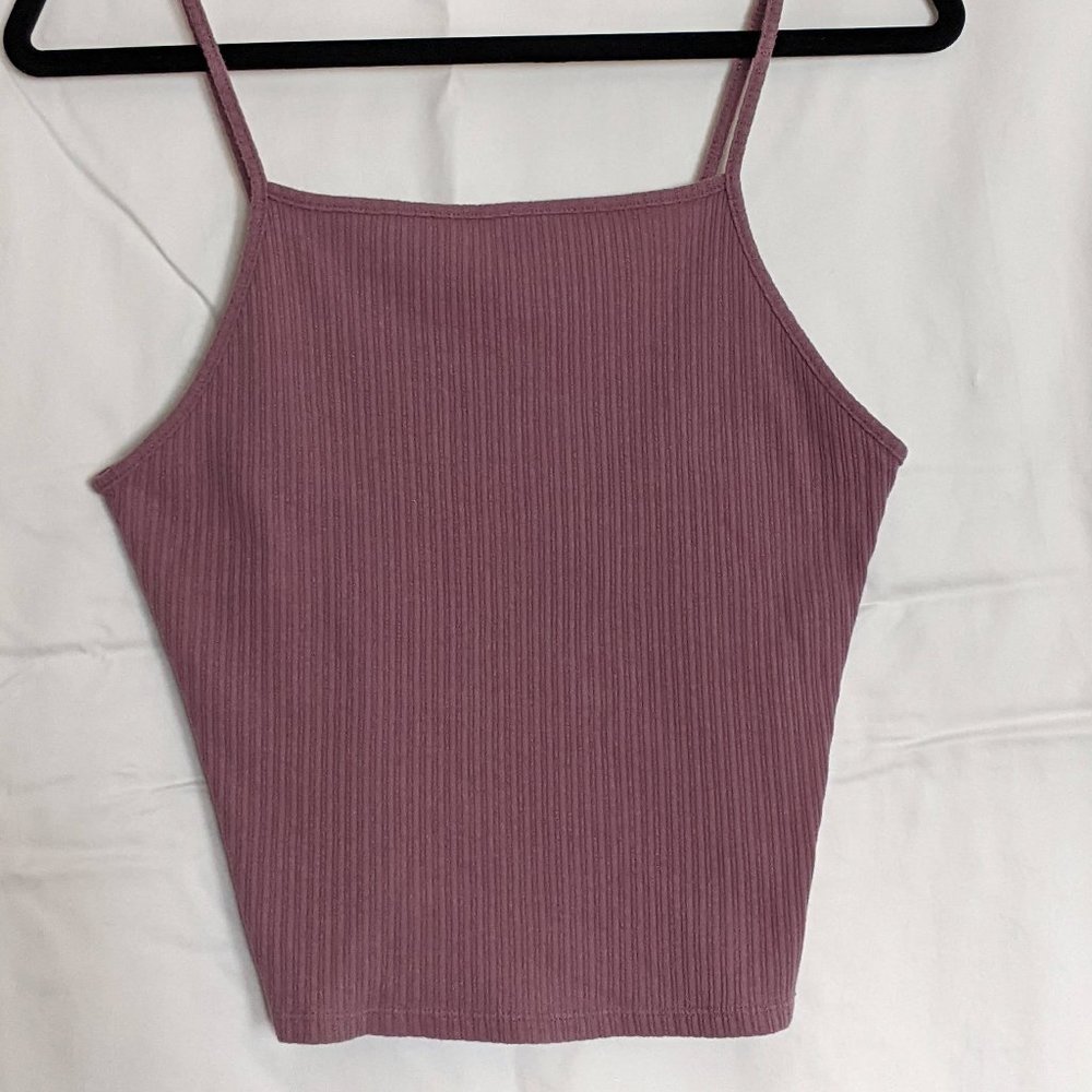 American Eagle Outfitters Mauve Crop Top Cami